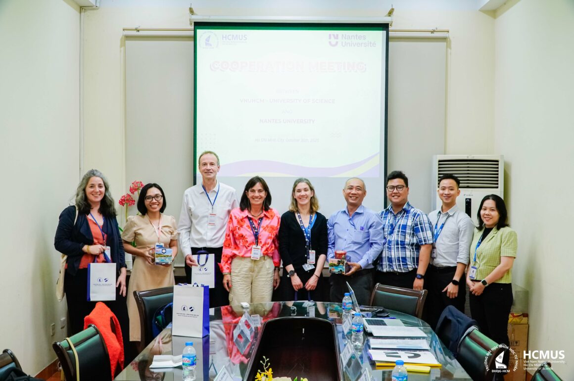 _P4T2155 Thúc đẩy hợp tác quốc tế giữa Trường Đại học Khoa học tự nhiên, ĐHQG-HCM và Đại học Nantes (Pháp)