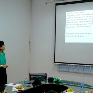 Đánh giá nghiệm thu cấp cơ sở đề tài nghiên cứu cấp quốc gia về “Nghiên cứu tạo ống ghép mạch máu đường kính nhỏ”