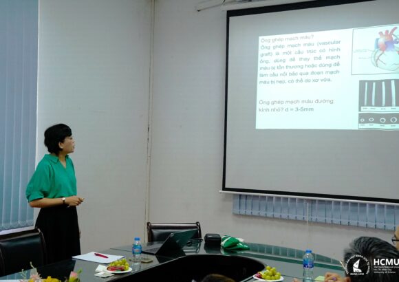 Đánh giá nghiệm thu cấp cơ sở đề tài nghiên cứu cấp quốc gia về “Nghiên cứu tạo ống ghép mạch máu đường kính nhỏ”