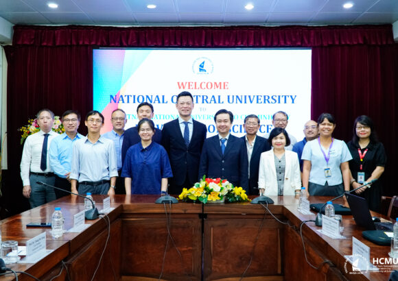 HCMUS tiếp đón và làm việc với Đại học Quốc lập Trung ương (NCU), Đài Loan