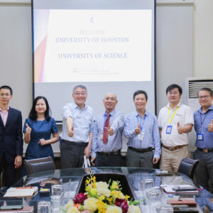 HCMUS tiếp đón và làm việc cùng Đại học Houston, Hoa Kỳ