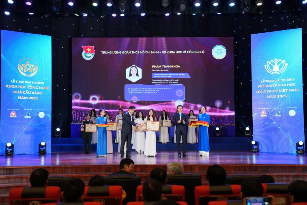 Nữ sinh Khoa học Công nghệ Việt Nam - Phạm Thanh Hoa: Chinh phục khoa học vật liệu xanh