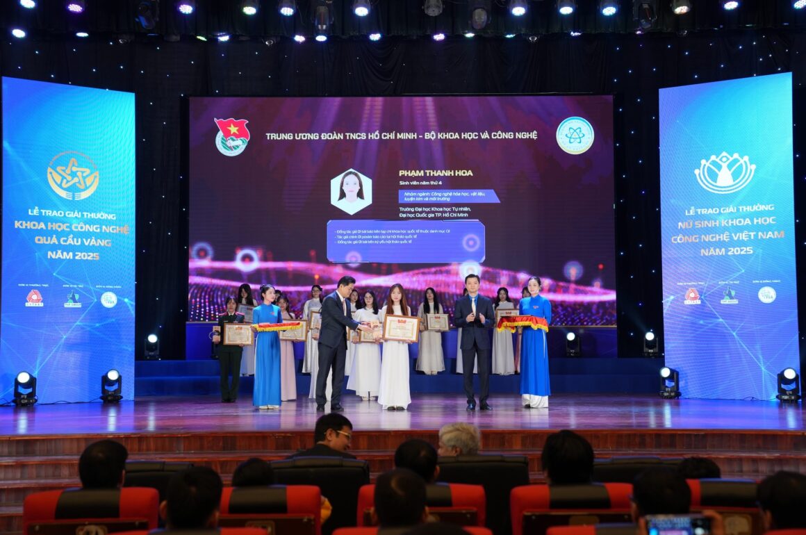 Nữ sinh Khoa học Công nghệ Việt Nam – Phạm Thanh Hoa: Chinh phục khoa học vật liệu xanh