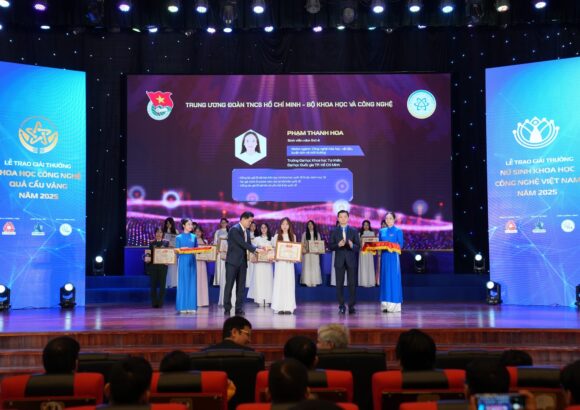 Nữ sinh Khoa học Công nghệ Việt Nam 2025: Chinh phục khoa học vật liệu xanh