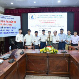 TÍNH TOÁN CẤU TRÚC VÀ TÍNH CHẤT: NCS. NGUYỄN MINH THẢO BẢO VỆ THÀNH CÔNG LUẬN ÁN TIẾN SĨ HÓA LÝ THUYẾT VÀ HÓA LÝ