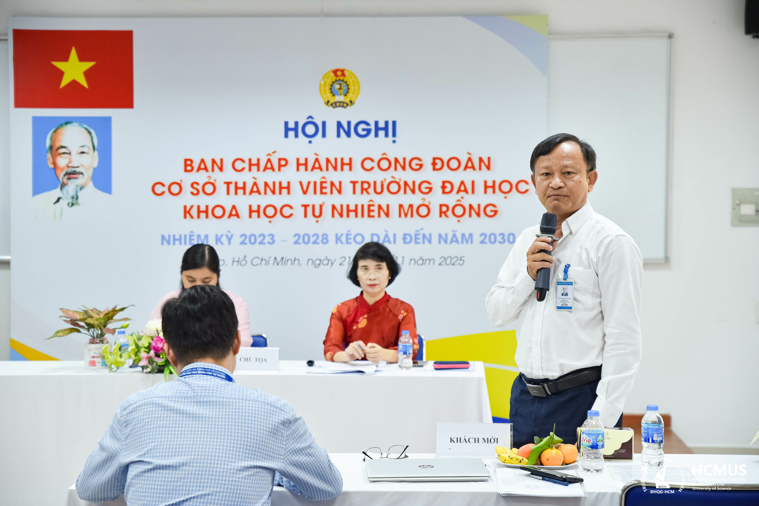 Hội nghị Ban Chấp hành Công đoàn Trường Đại học Khoa học tự nhiên, ĐHQG-HCM mở rộng, nhiệm kỳ 2023-2028 kéo dài đến năm 2030