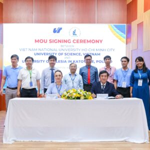 IMG_1167 Ký kết hợp tác giữa Trường ĐH Khoa học tự nhiên, ĐHQG-HCM và Trường Đại học Silesia, Ba Lan