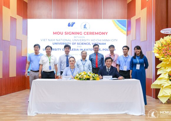 Lễ ký kết Biên bản ghi nhớ hợp tác giữa Trường ĐH Khoa học tự nhiên, ĐHQG-HCM và Trường Đại học Silesia, Ba Lan
