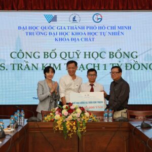 Lễ Công bố Quỹ học bổng GS. Trần Kim Thạch trị giá 1 tỷ đồng