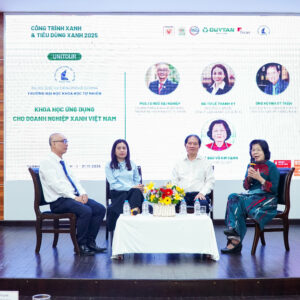 Unitour “Công trình Xanh – Tiêu dùng Xanh”: Kết nối khoa học ứng dụng với doanh nghiệp xanh Việt Nam