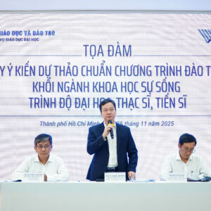 Tọa đàm góp ý Dự thảo Chuẩn chương trình đào tạo khối ngành Khoa học sự sống