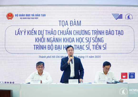 Sáng kiến chất lượng đào tạo khối Khoa học sự sống: Tọa đàm Góp ý dự thảo Chuẩn chương trình đào tạo