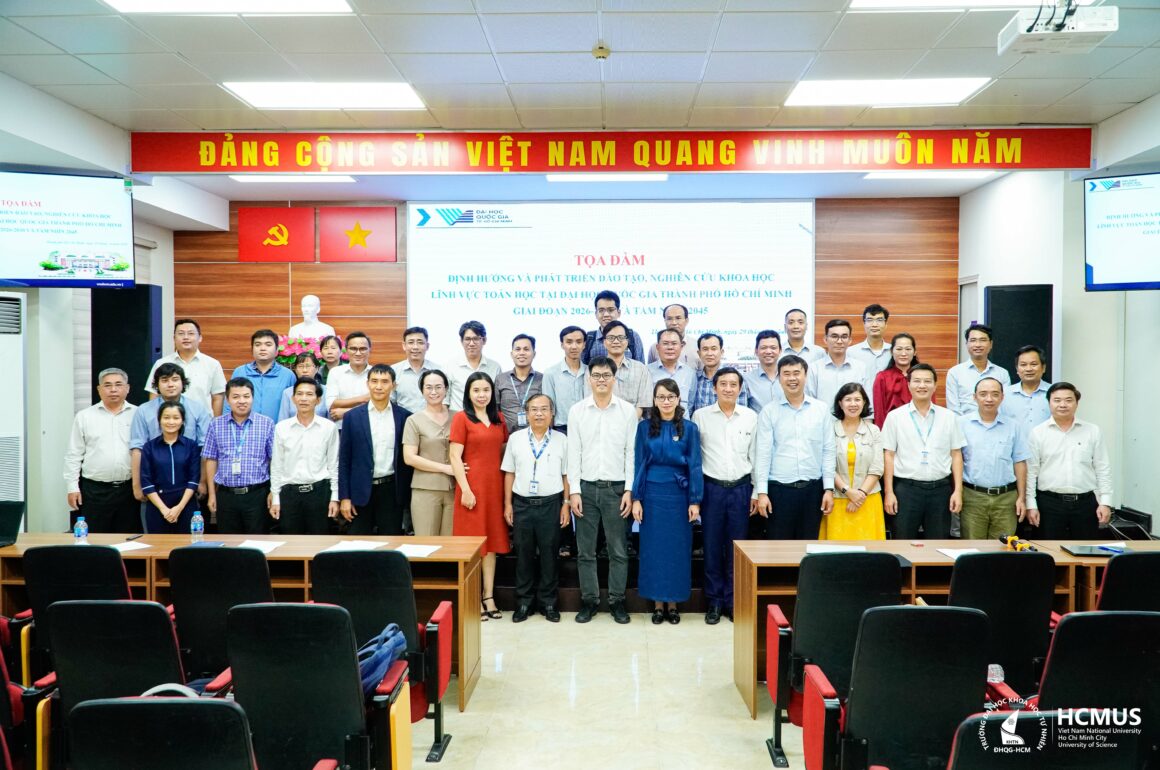 _P4T2029 ĐHQG-HCM đẩy mạnh phát triển lĩnh vực Toán học, hướng tới Top 100 thế giới