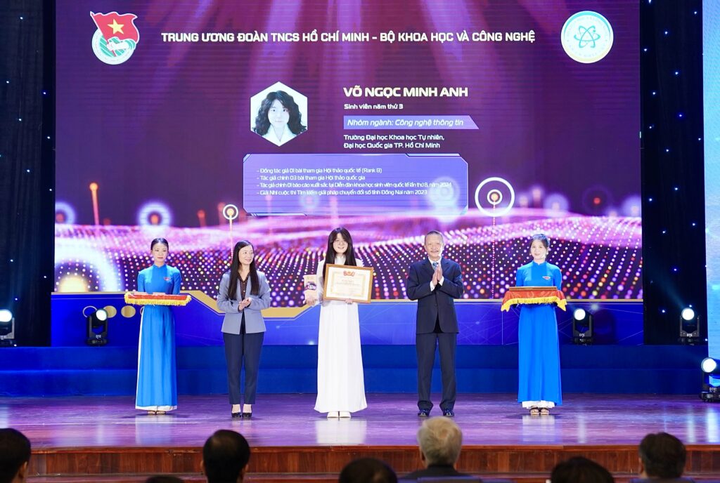 Nữ sinh Khoa học Công nghệ Việt Nam - Võ Ngọc Minh Anh: Hành trình 