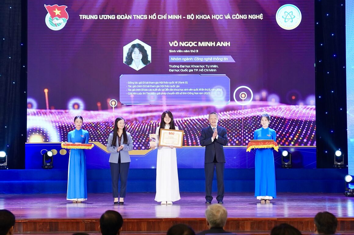 minh anh Nữ sinh Khoa học Công nghệ Việt Nam – Võ Ngọc Minh Anh: Hành trình “trả lời bằng thành quả” và khát vọng AI “chạm” người dùng