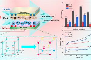 Tunnel-phase α-, β-, and γ-MnO2 for salt removal in hybrid capacitive deionization