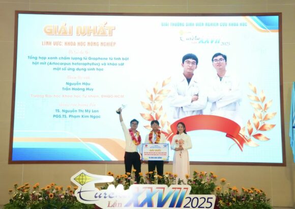 Sinh viên Trường Đại học Khoa học tự nhiên, ĐHQG-HCM đạt thành tích vượt trội tại Euréka 2025