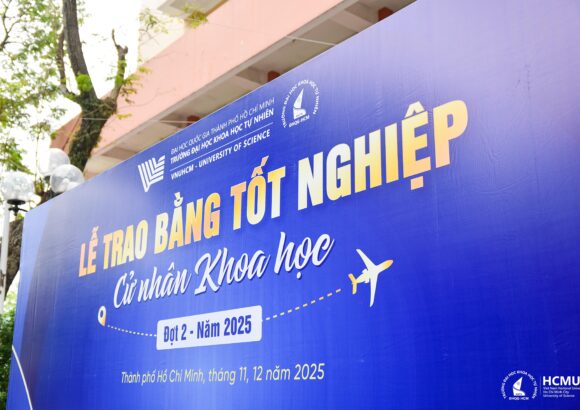 2.408 Tân Cử nhân Trường Đại học Khoa học tự nhiên, ĐHQG-HCM bước vào hành trình mới