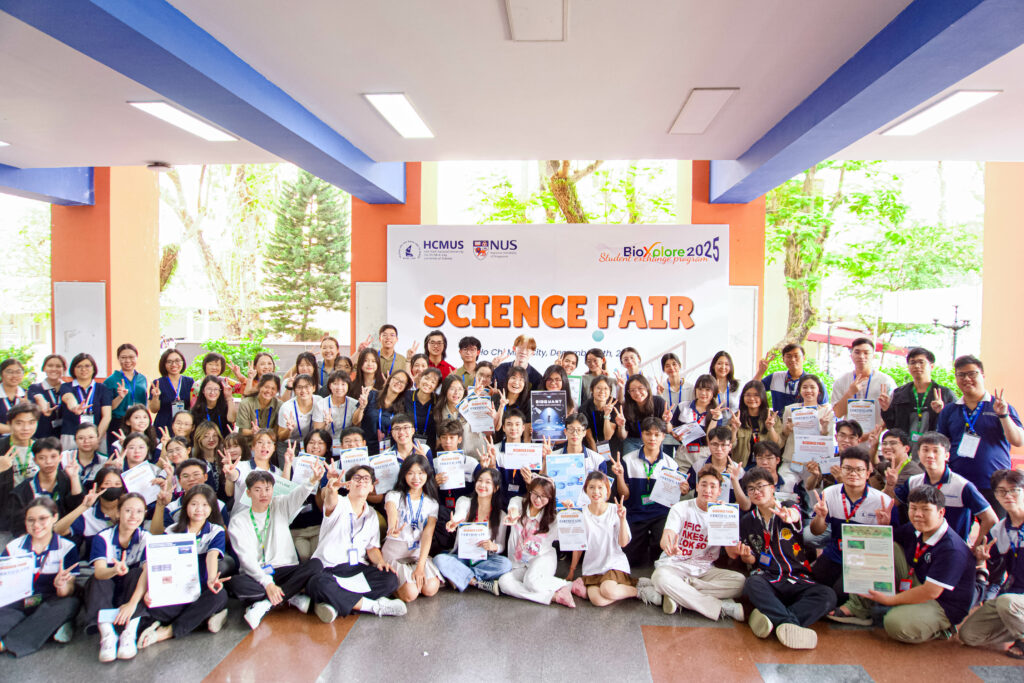 Science Fair – Bioxplore 2025: Ngày hội giao lưu học thuật quốc tế giữa HCMUS Và NUS, Singapore