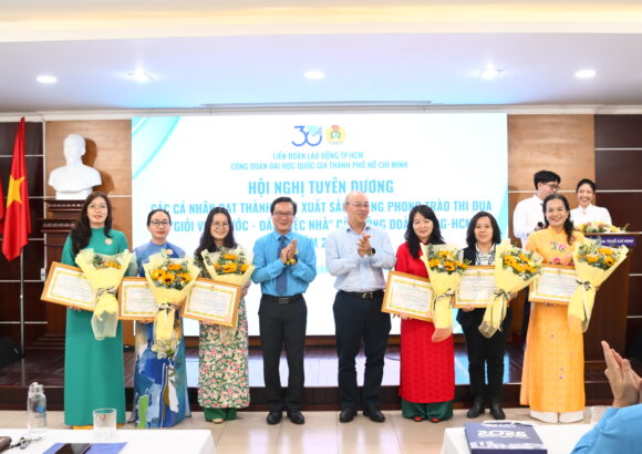 22 cá nhân nữ tiêu biểu được vinh danh “Giỏi việc nước – Đảm việc nhà” cấp Công đoàn ĐHQG-HCM năm 2025