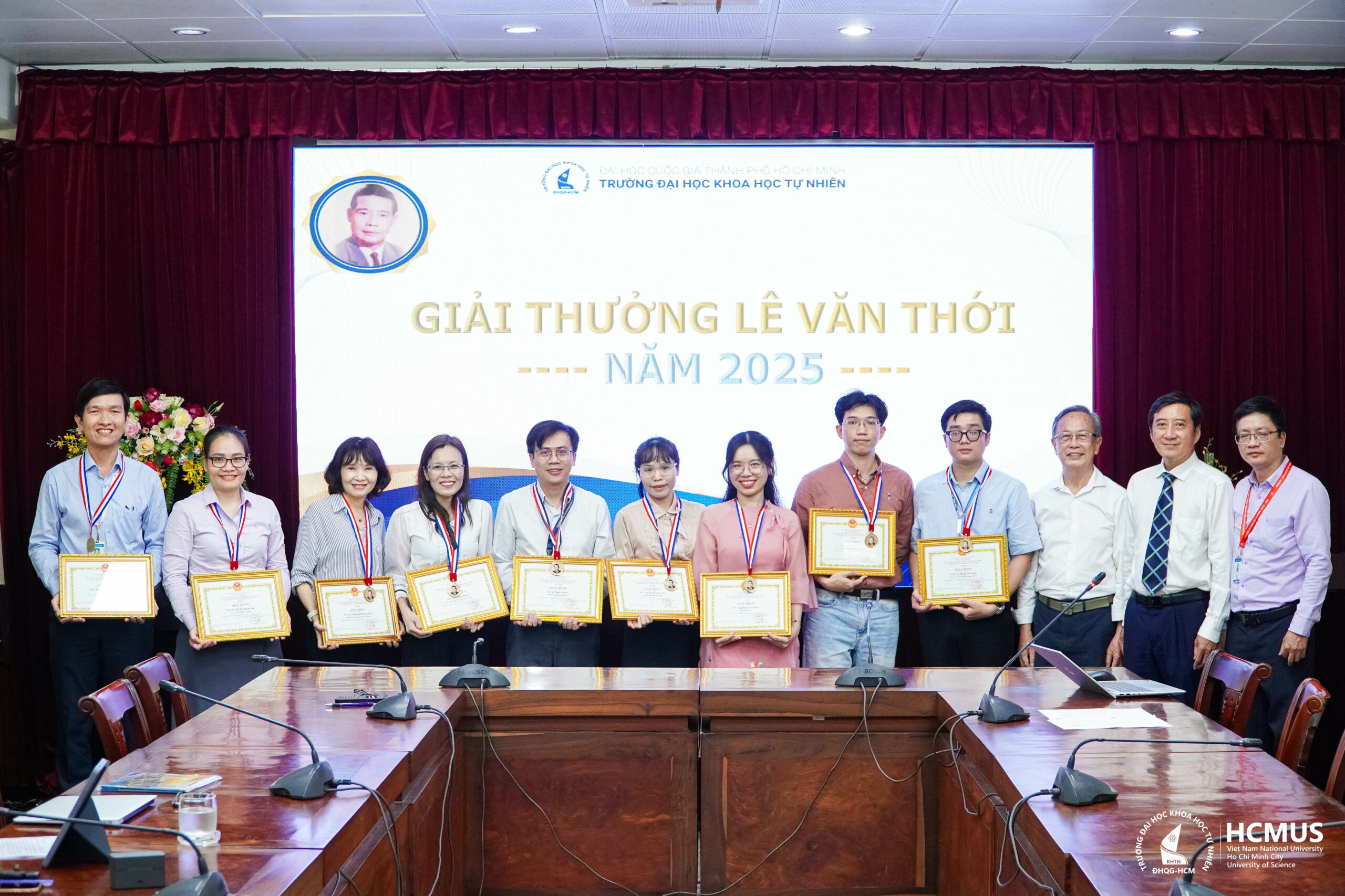 Vinh danh các công trình nghiên cứu khoa học xuất sắc tại Giải thưởng Lê Văn Thới 2025