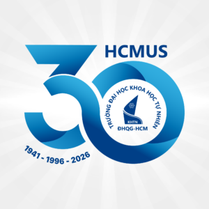 Biểu trưng kỷ niệm 30 năm Trường Đại học Khoa học tự nhiên, ĐHQG-HCM