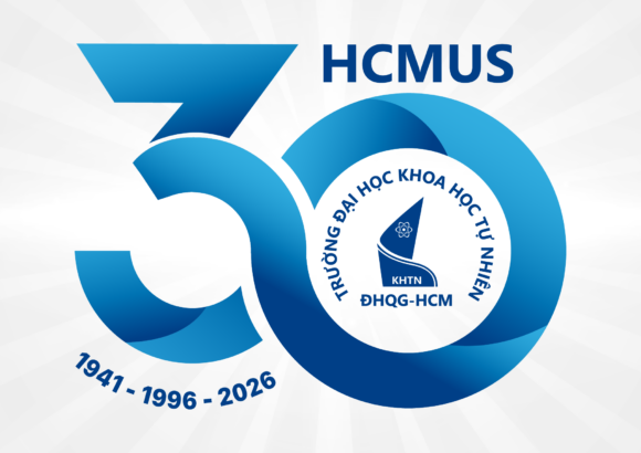 Biểu trưng kỷ niệm 30 năm Trường Đại học Khoa học tự nhiên, ĐHQG-HCM