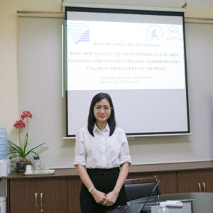 Nghiệm thu đề tài KH&CN cấp ĐHQG-HCM về Vật liệu Nano ứng dụng trong mỹ phẩm bằng phương pháp Hóa học xanh