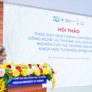Hội thảo Thúc đẩy chuyển giao công nghệ và thương mại hóa kết quả nghiên cứu tại Trường Đại học Khoa học tự nhiên, ĐHQG-HCM