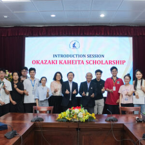 Trường Đại học Khoa học tự nhiên, ĐHQG-HCM tiếp đón và làm việc với đại diện Quỹ Học bổng Okazaki (Nhật Bản)