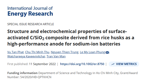 Picture2 Structure and electrochemical properties of surface-activated C/SiO2 composite derived from rice husks as a high-performance anode for sodium-ion batteries
