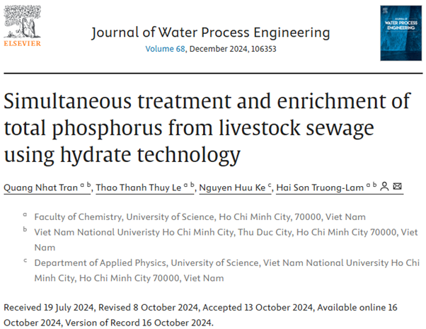 Picture4 Simultaneous treatment and enrichment of total phosphorus from livestock sewage using hydrate technology