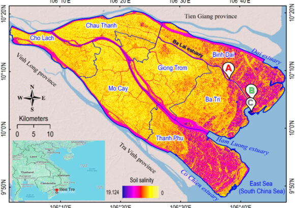 Hydrate technology for water desalination in the Mekong Delta, Viet Nam