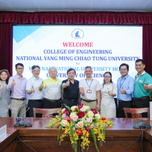 Trường Đại học Khoa học tự nhiên, ĐHQG-HCM làm việc với Trường Kỹ thuật, Đại học Quốc lập Yang Ming Chiao Tung (Đài Loan)