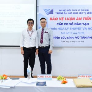 NCS Vũ Tấn Phát bảo vệ thành công luận án Tiến sĩ cấp CSĐT với đề tài tiềm năng về vật liệu pin sạc từ sinh khối