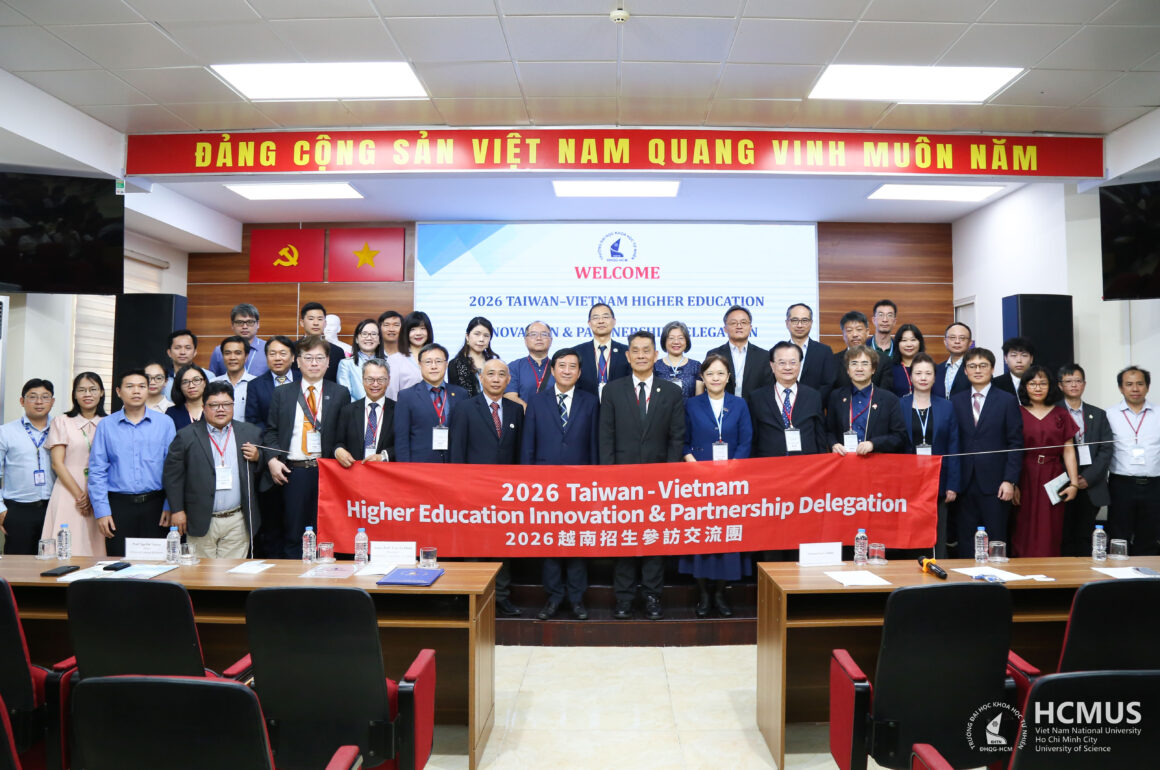 Trường Đại học Khoa học tự nhiên, ĐHQG-HCM tiếp đón đoàn các trường Đại học đến từ Đài Loan