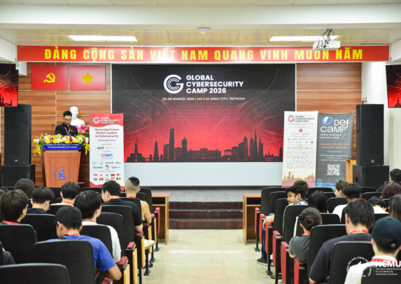 Khai mạc Chương trình Global Cybersecurity Camp 2026 tại Trường Đại học Khoa học tự nhiên, ĐHQG-HCM