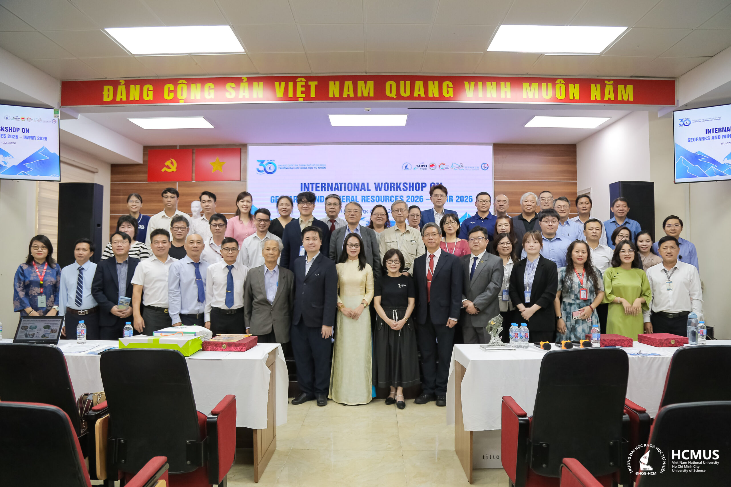 Hội thảo quốc tế về Công viên Địa chất toàn cầu và Tài nguyên Khoáng sản 2026