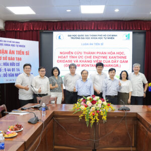 NCS Đỗ Văn Nhật Trường bảo vệ thành công luận án tiến sĩ về thành phần hóa học và hoạt tính sinh học của cây Dây gắm