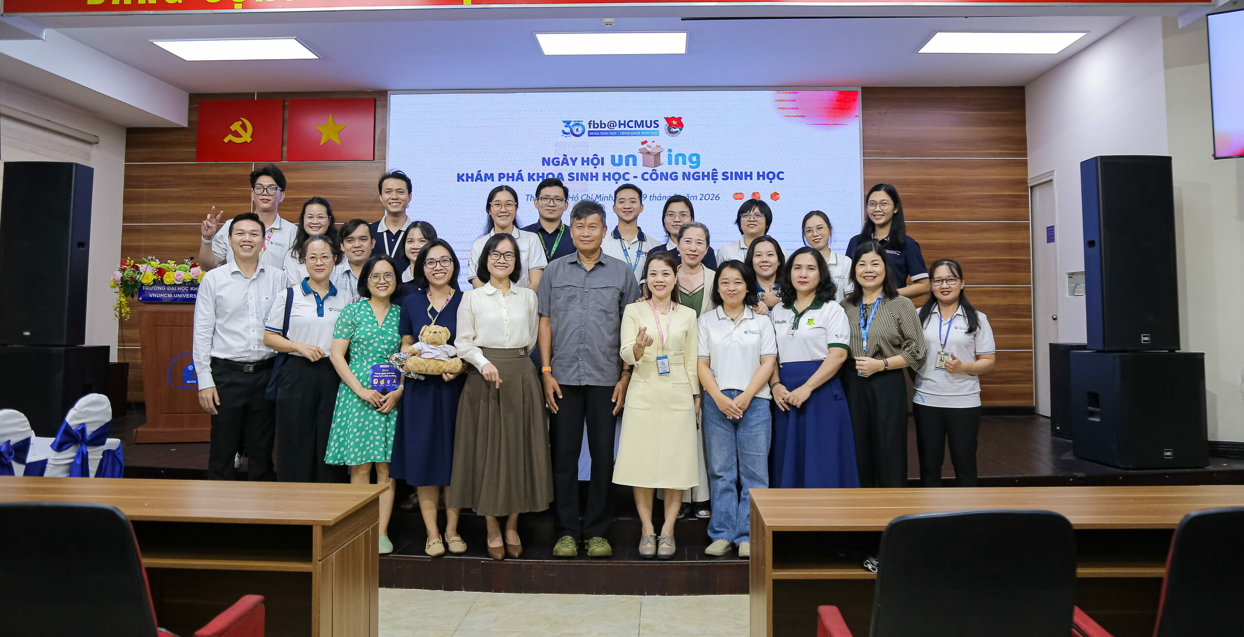 Ngày hội Unboxing Khám phá Khoa Sinh học – Công nghệ Sinh học