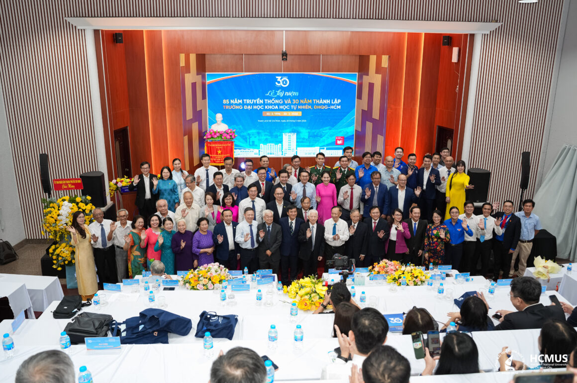 85 năm truyền thống và 30 năm thành lập Trường Đại học Khoa học tự nhiên, Đại học Quốc gia Thành phố Hồ Chí Minh