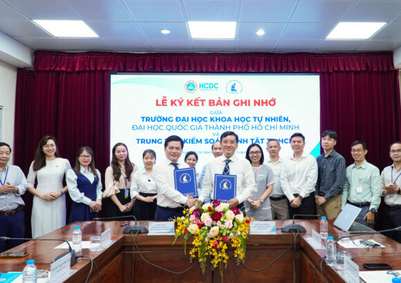 Lễ ký kết Biên bản ghi nhớ hợp tác giữa Trường Đại học Khoa học tự nhiên, ĐHQG-HCM và Trung tâm Kiểm soát bệnh tật TP.HCM (HCDC)