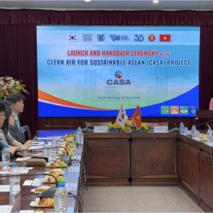 Việt Nam nhận trạm quan trắc chất lượng không khí từ Hàn Quốc