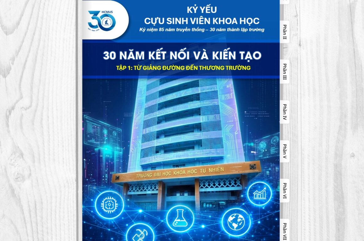 Kỷ yếu Cựu Sinh viên Khoa học –  Tập 1: “Từ Giảng đường đến Thương trường”