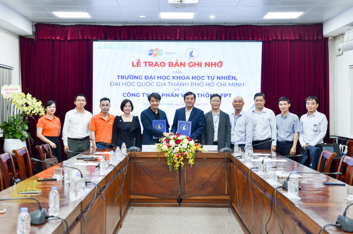 Ký kết MoU giữa Trường Đại học Khoa học tự nhiên và Công ty Cổ phần Viễn thông FPT (FPT Telecom)