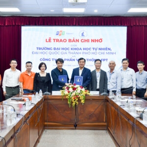 Ký kết MoU giữa Trường Đại học Khoa học tự nhiên và Công ty Cổ phần Viễn thông FPT (FPT Telecom)