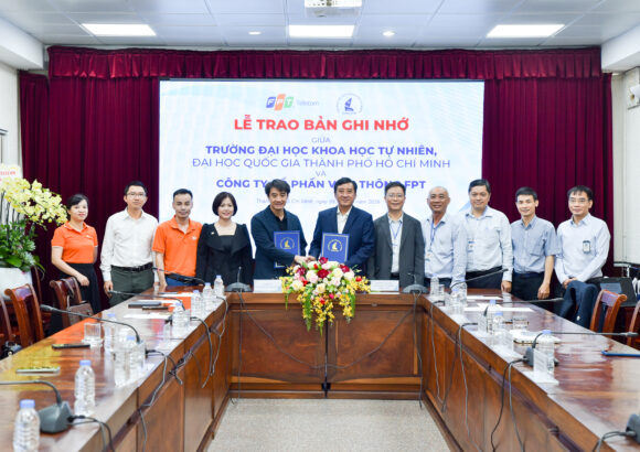 Ký kết MoU giữa Trường Đại học Khoa học tự nhiên và Công ty Cổ phần Viễn thông FPT (FPT Telecom)