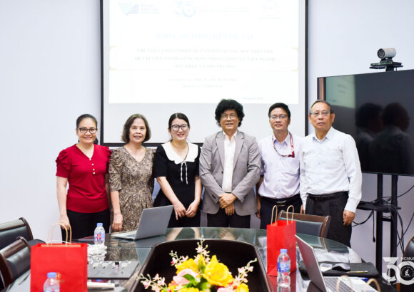 Nghiệm thu đề tài cấp ĐHQG-HCM về phát triển hệ cảm biến quang học ứng dụng trong lĩnh vực sức khỏe và môi trường