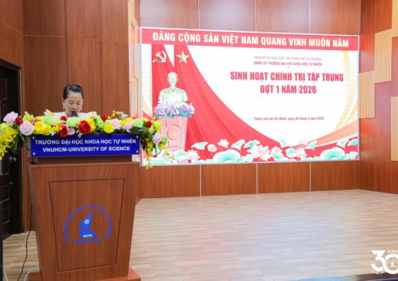 Sinh hoạt chính trị tập trung – đợt 1 năm 2026: cập nhật thời sự, lan tỏa tinh thần trách nhiệm