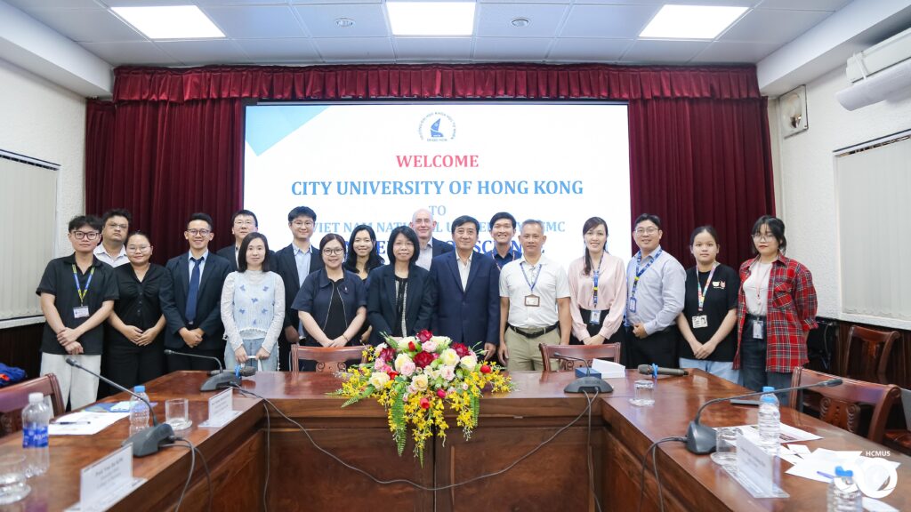 Làm việc với City University of Hong Kong: Trao đổi về đào tạo sau đại học và định hướng hợp tác nghiên cứu